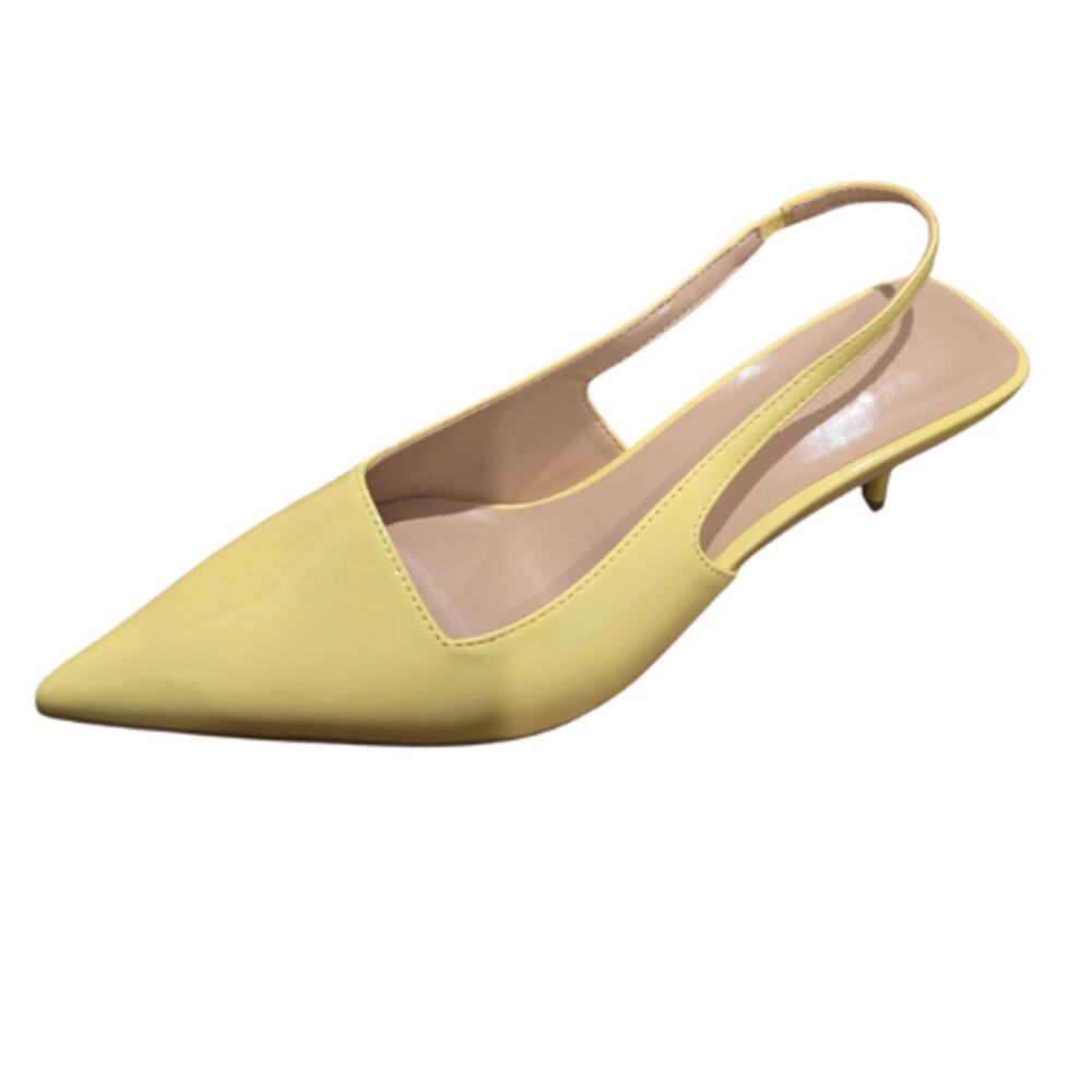 Femme La X Revolve G55 Kitten Heel In Butter Yell… - image 8